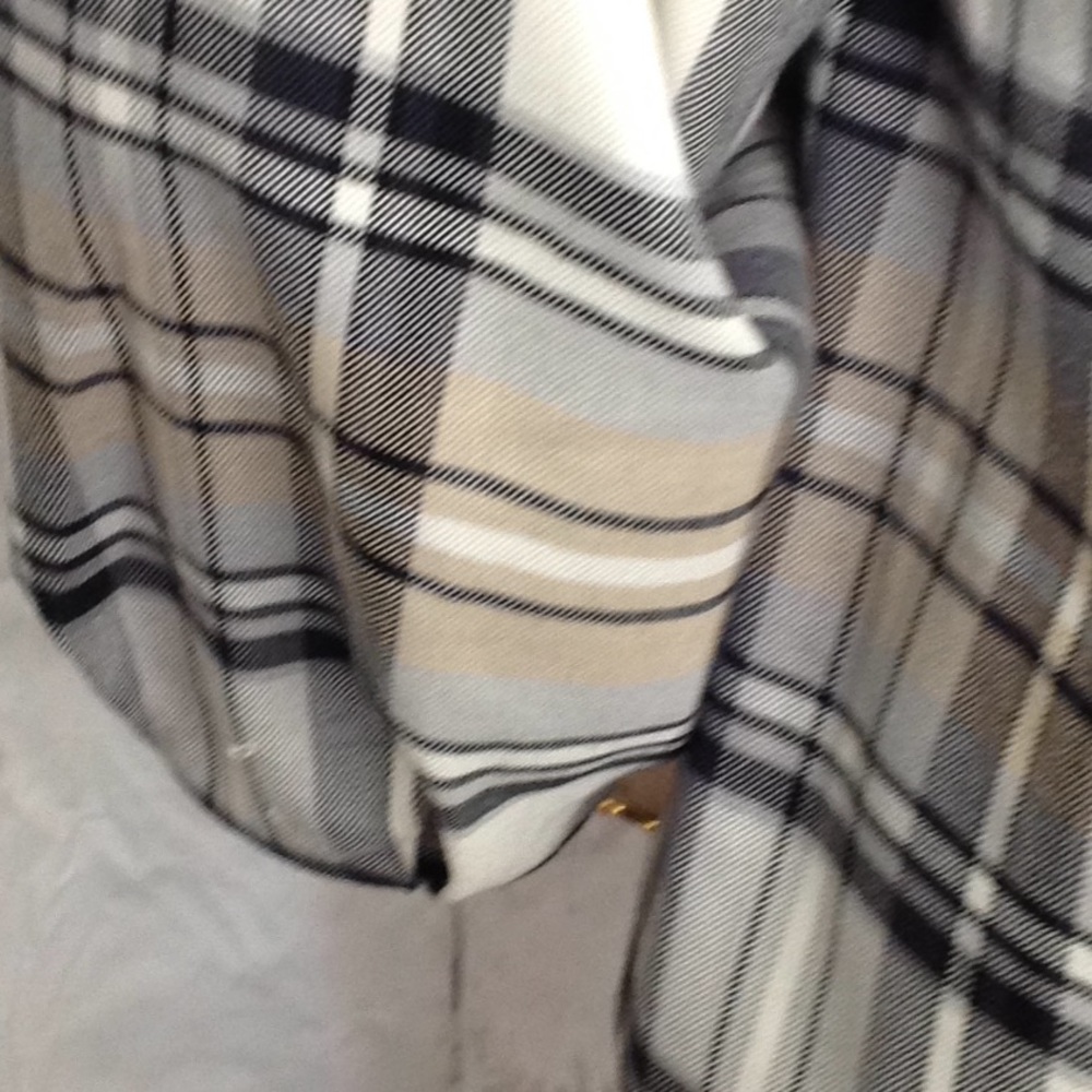 Attention Plaid Fully Lining Jacket - image 5